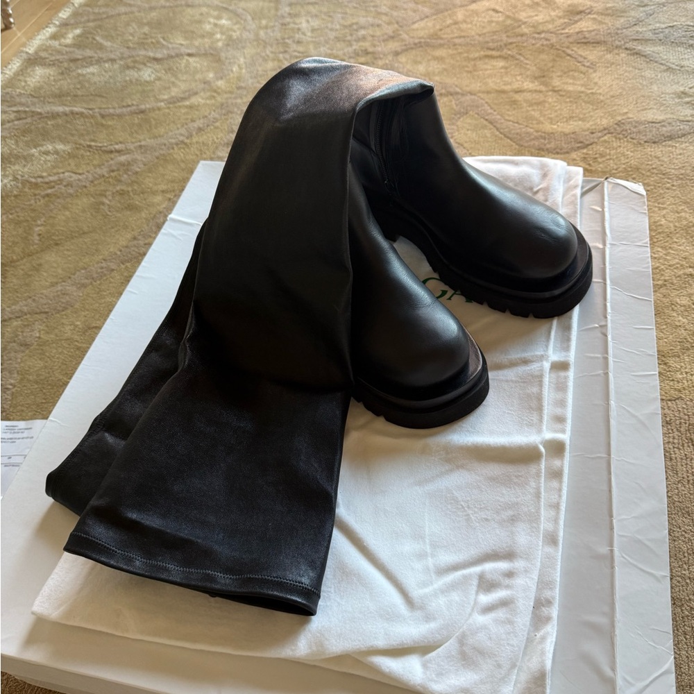 Bottega Veneta over the knee boots